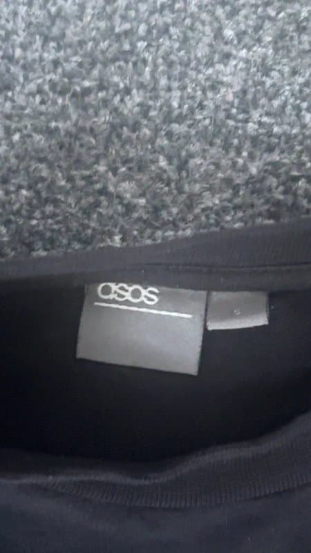 ASOS ASOS sweatshirt with camo stripes on the arm