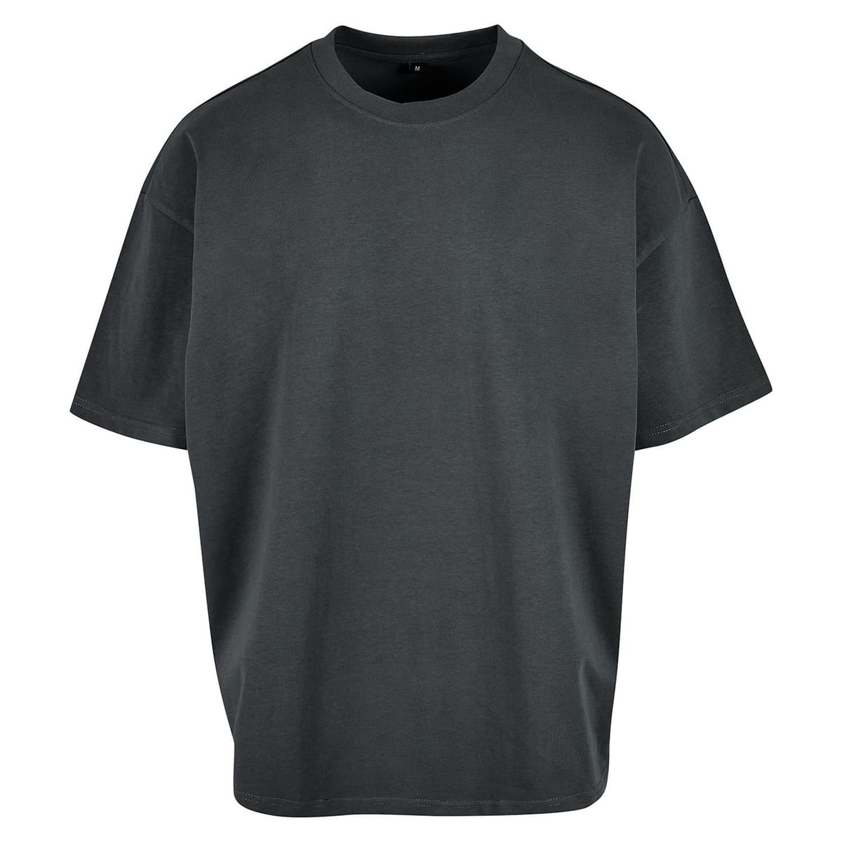 New Morning Studios New Morning Studios Men's Jersey Cotton Oversized T-Shirt in Dark Grey - 1