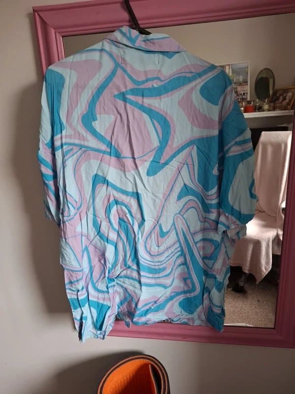 Bershka Fun patterned shirt