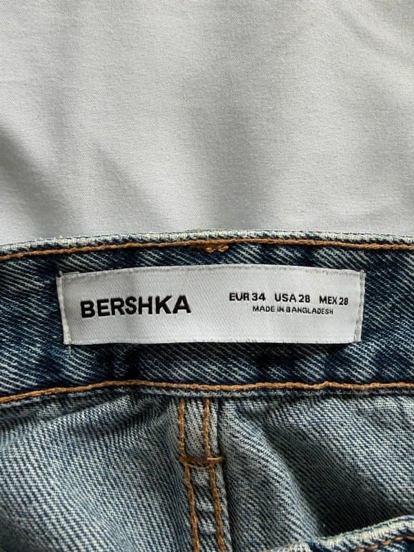 Bershka Blue men’s denim jeans
