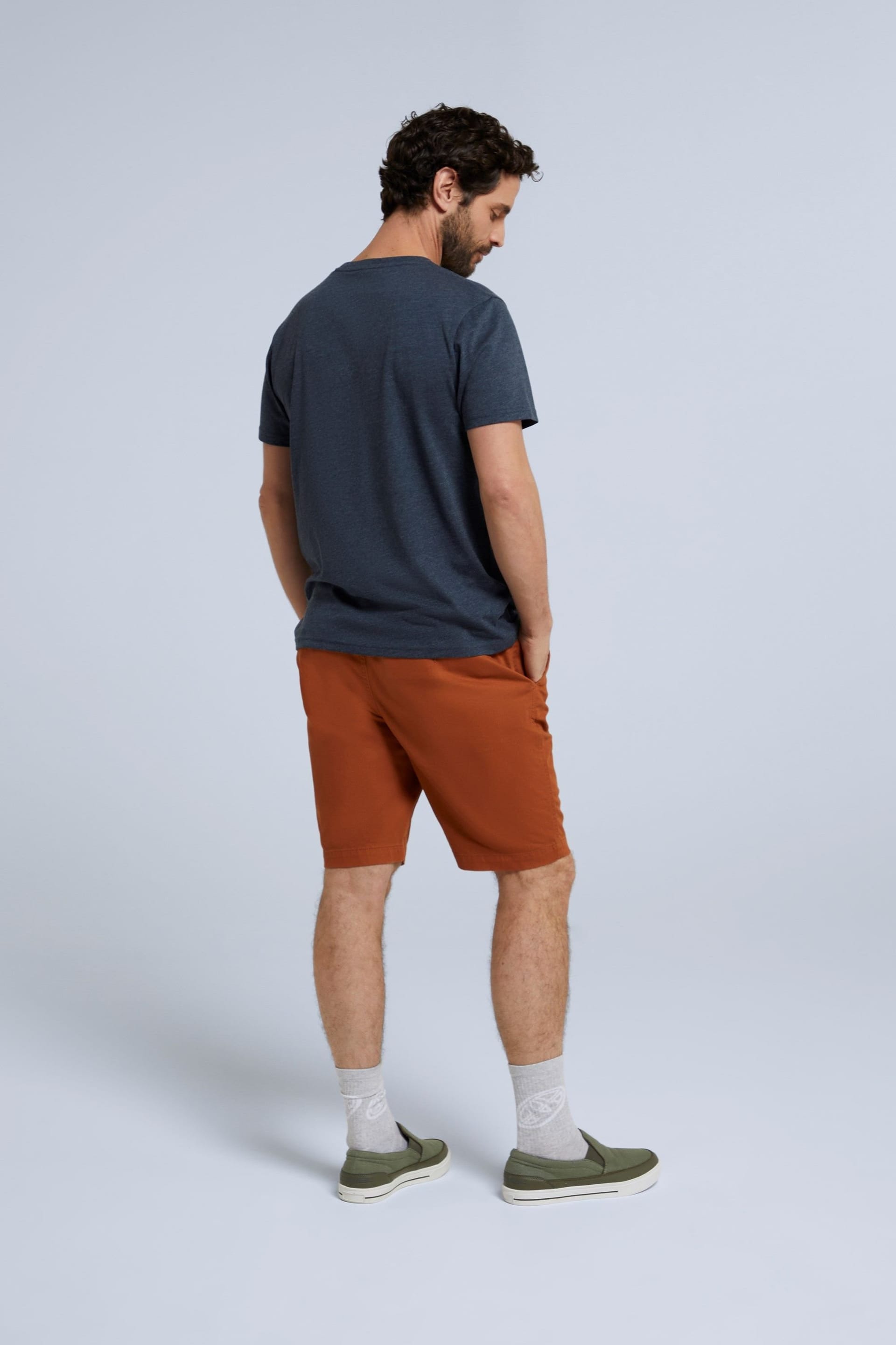 Animal Animal Men's 'Jacob' Short Sleeve Relaxed Fit Lightweight Casual Cotton T-Shirt in Navy - 4
