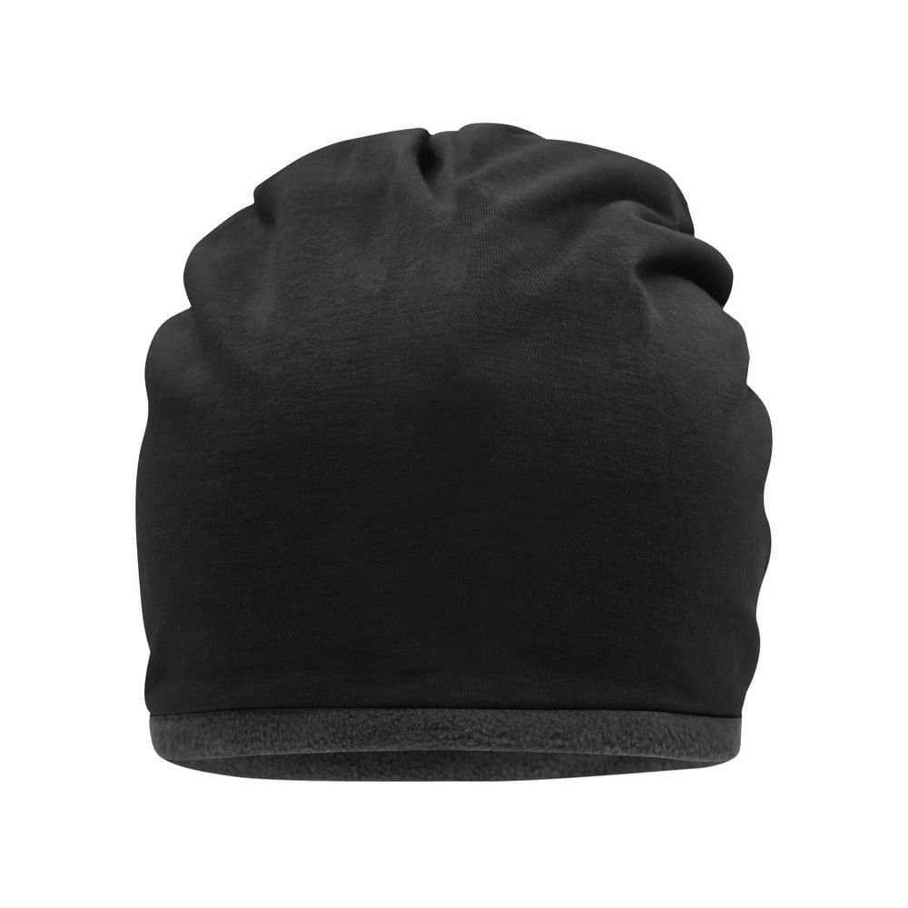 Myrtle Beach Myrtle Beach Men's Fleece Beanie in Black