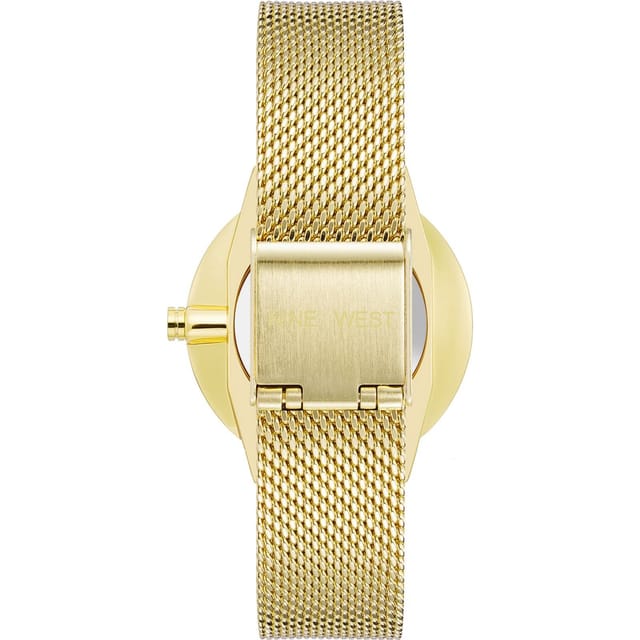 Nine West Nine West Women's NW-2668GNGB 35mm Quartz Watch in Gold - 2