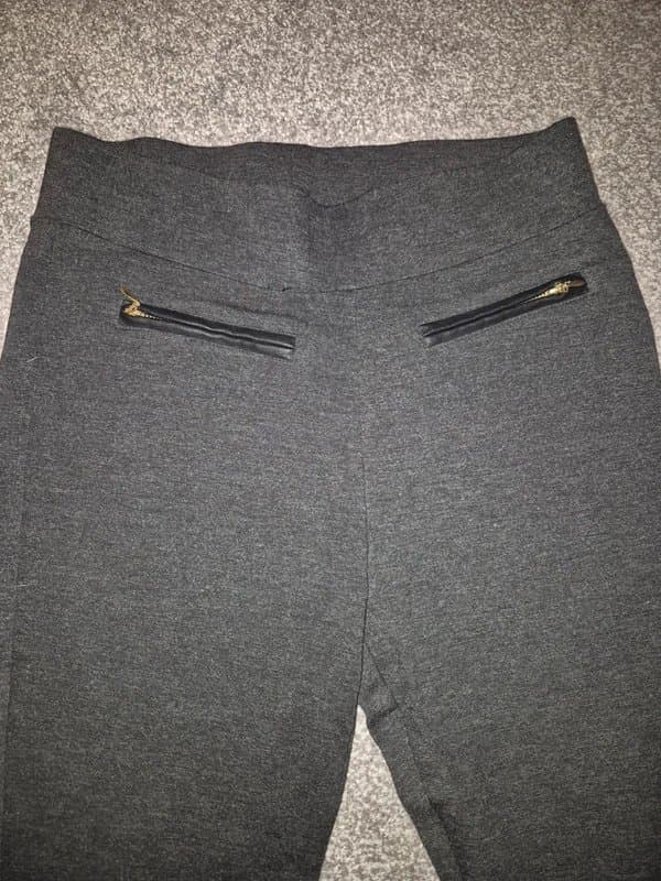Soon Soon charcoal smart trousers leggings Size 12