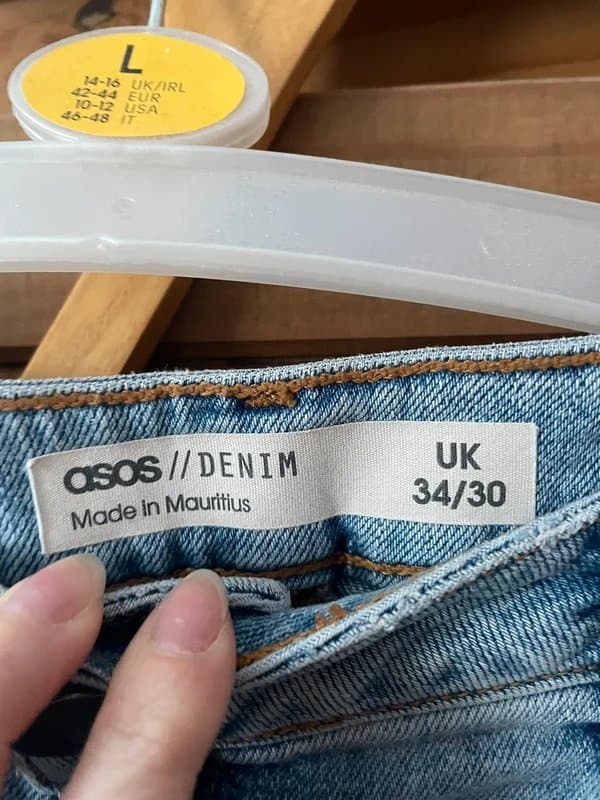 ASOS ASOS high rise farleigh 'slim' mom jeans