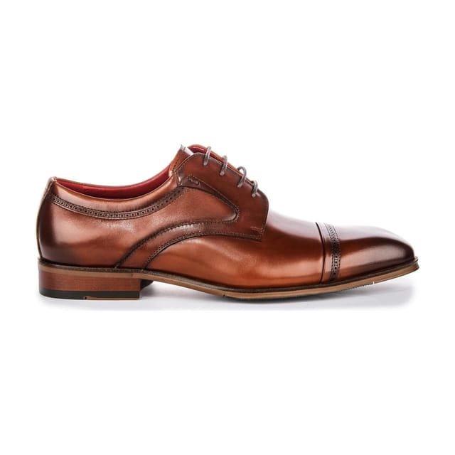 JUSTINREESS ENGLAND JUSTINREESS ENGLAND Men's 'Everett' Leather Shoes in Tan - 2