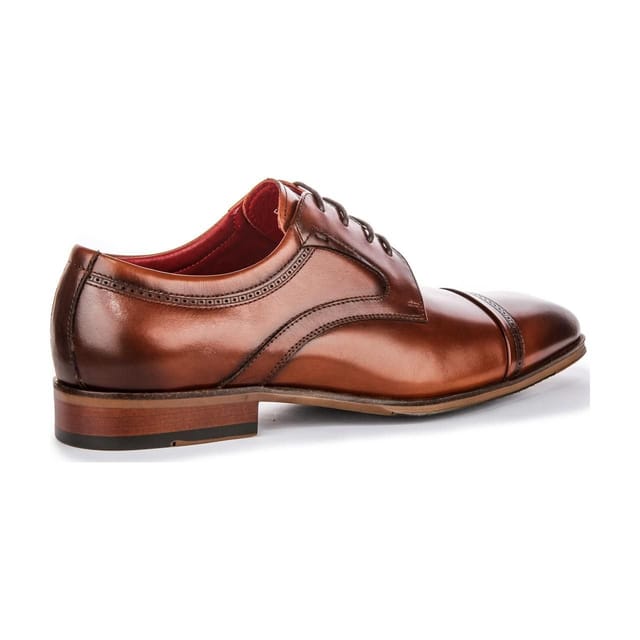 JUSTINREESS ENGLAND JUSTINREESS ENGLAND Men's 'Everett' Leather Shoes in Tan - 3
