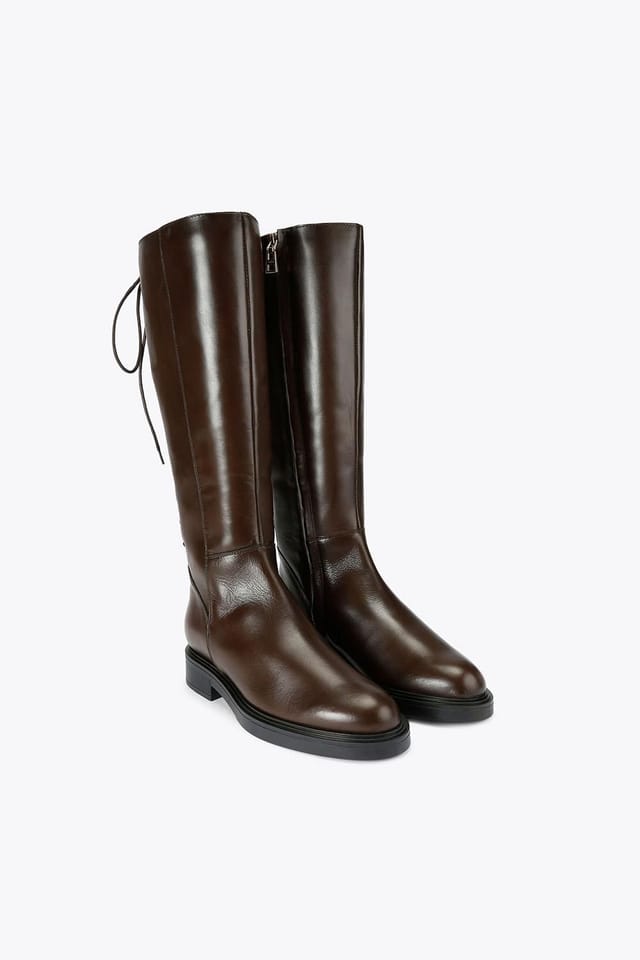 Carvela Carvela Women's 'Trento Knee' Leather Boots in Brown - 2