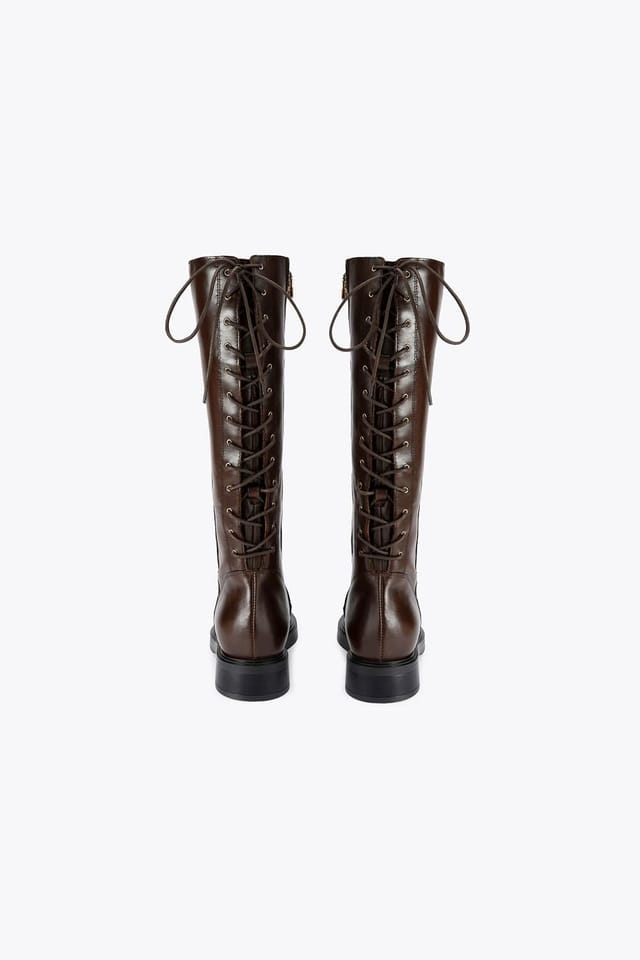 Carvela Carvela Women's 'Trento Knee' Leather Boots in Brown - 3