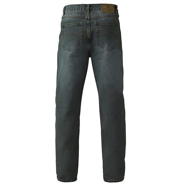 Duke Clothing Duke Clothing Men's Rockford Comfort Fit Jeans in Mid Blue - 2
