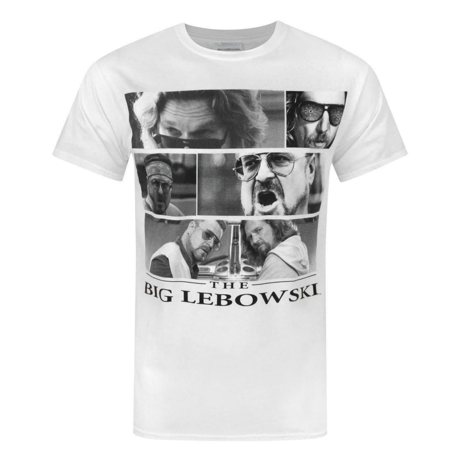 Big Lebowski Big Lebowski Men's Short Sleeved T-Shirt | White | Official Merch