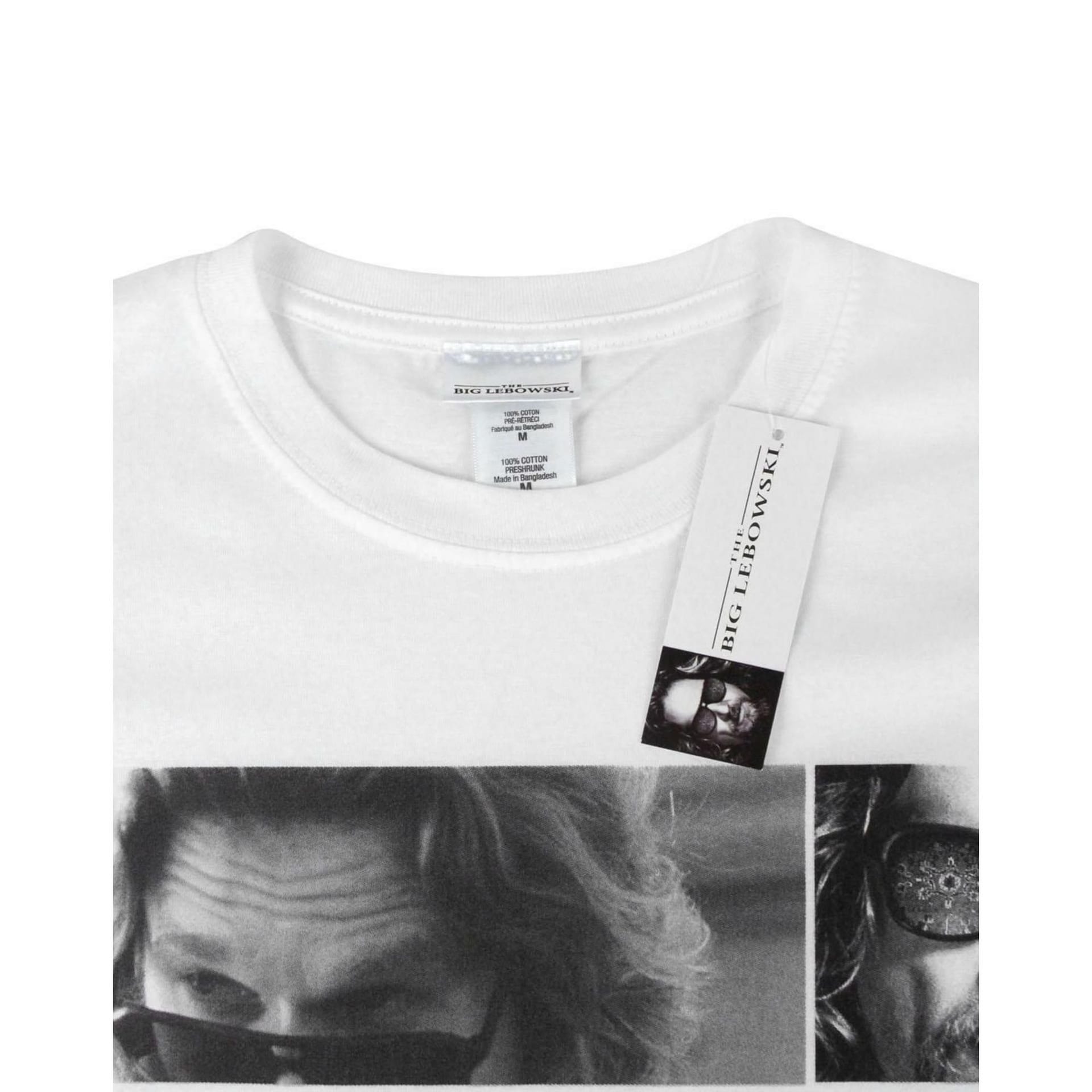 Big Lebowski Big Lebowski Men's Short Sleeved T-Shirt | White | Official Merch - 4