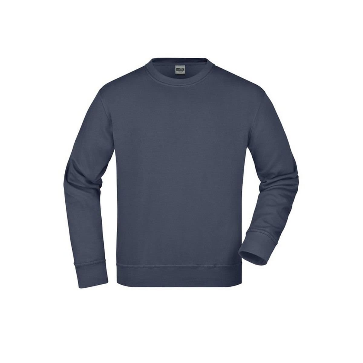James and Nicholson James and Nicholson Men's Workwear Sweatshirt in Navy