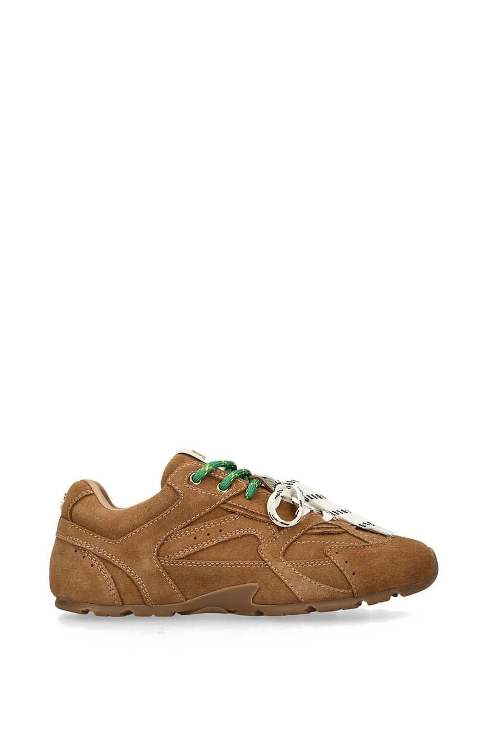 Steve Madden STEVE MADDEN Women's 'Aziel Camel' Suede Trainers in Camel