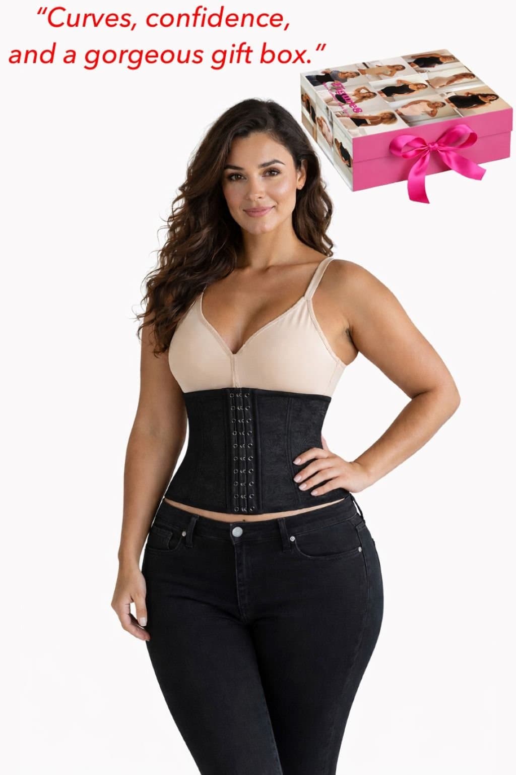 FIGURE8 SHAPEWEAR FIGURE8 SHAPEWEAR Women's Womens Shapewear Figure8 Size 20 Waist Shaping Lace Corset Black