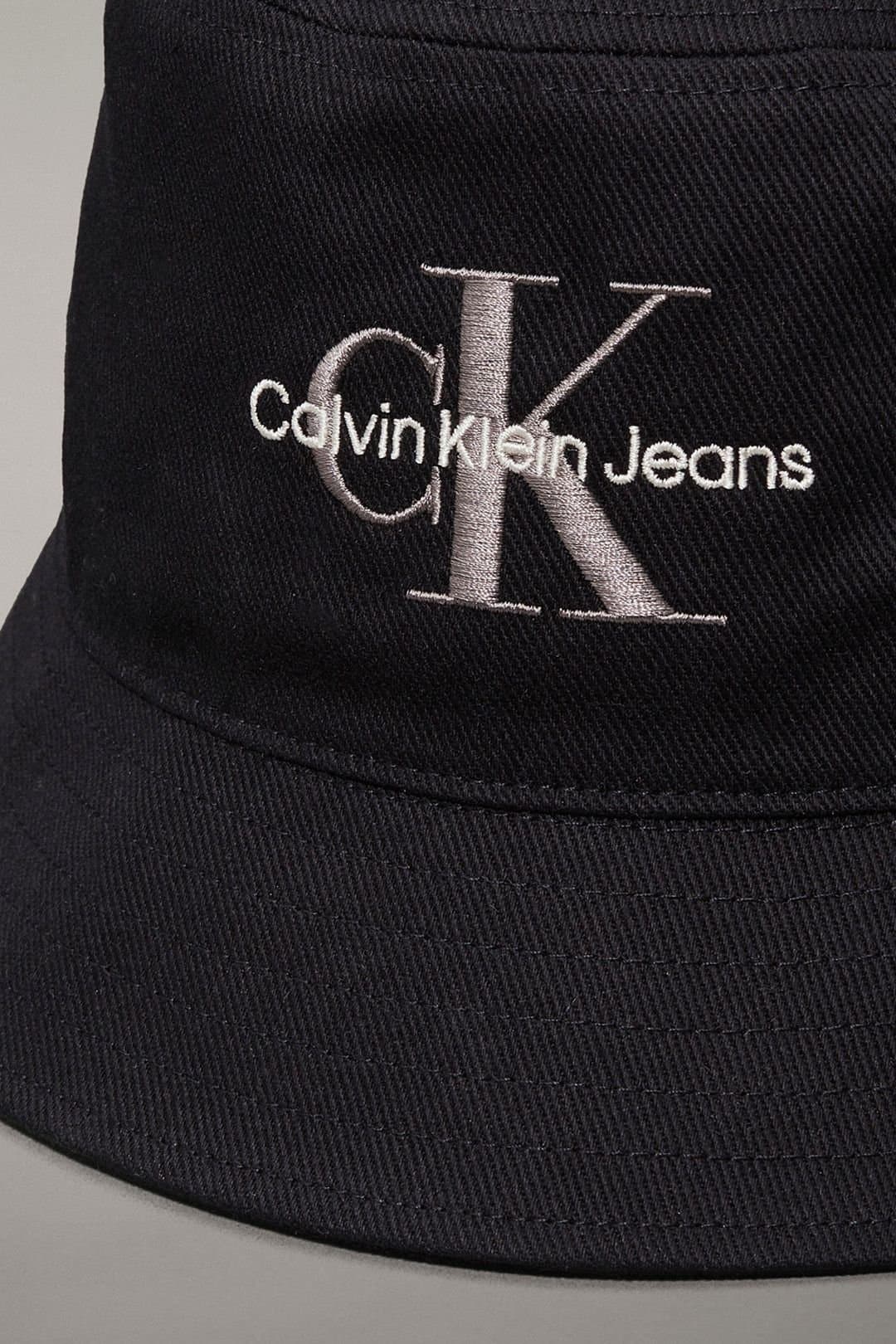 Calvin Klein Calvin Klein Men's Monologo Embroidery Bucket Hat Black