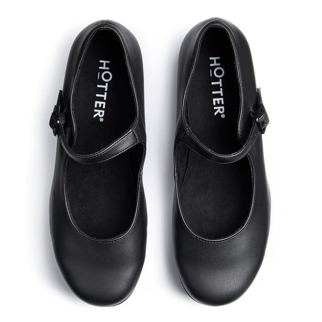Hotter Hotter Women's 'Violet' Elegant Mary-Janes in Black - 3