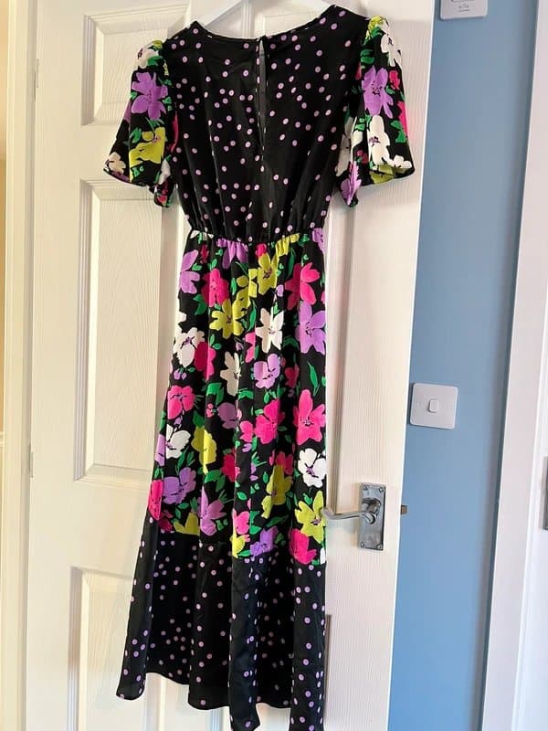 New Look New Look maxi floral polka dot summer dress