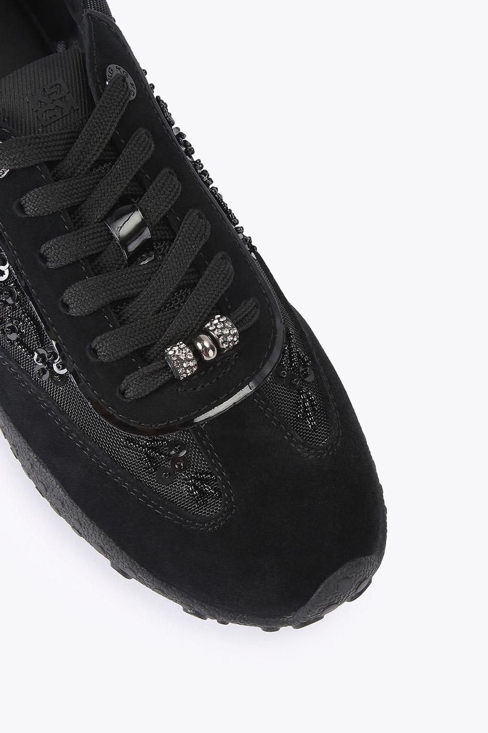 KG Kurt Geiger KG Kurt Geiger Women's 'Lavender Bead' Trainers in Black - 4