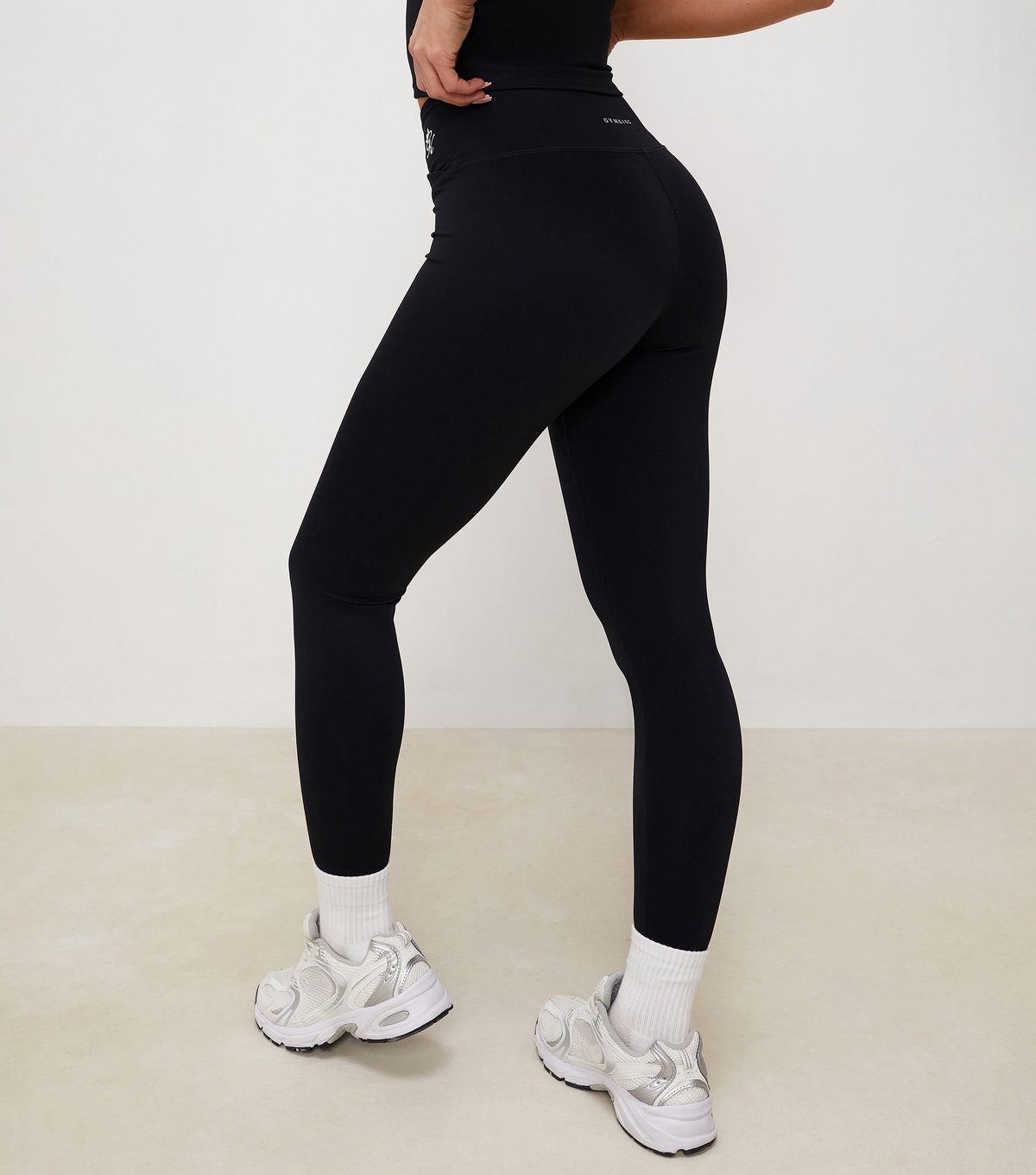 Gym King Women's 365 Black Wrap Over Leggings Gym King New Look - 3