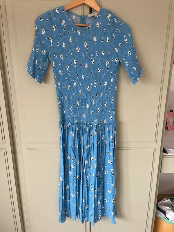 Never Fully Dressed Never Fully Dressed blue floral dress