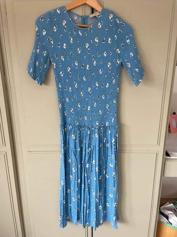 Never Fully Dressed blue floral dress