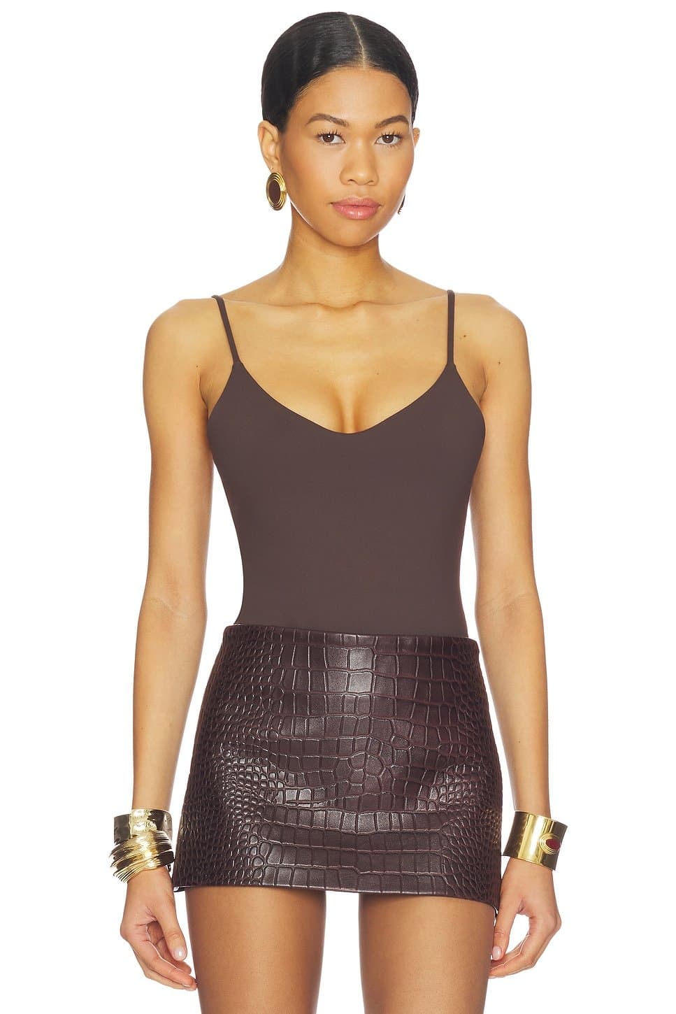 revolve Very V String Bodysuit