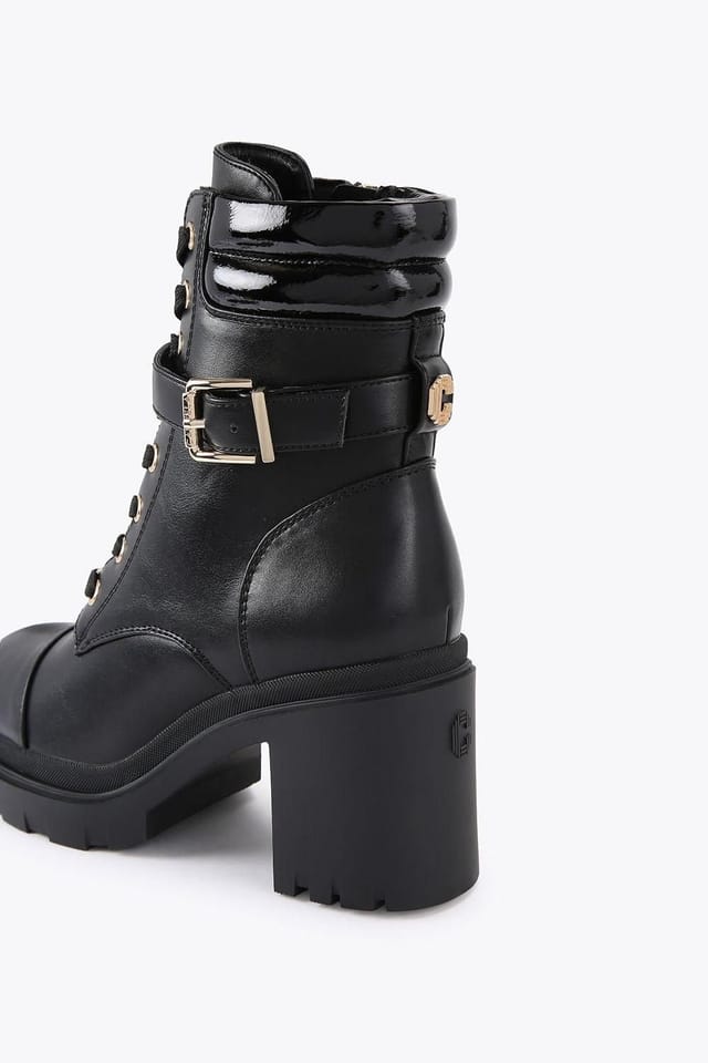 Carvela Carvela Women's 'Boulder Heeled Lace Up' Boots in Black - 3