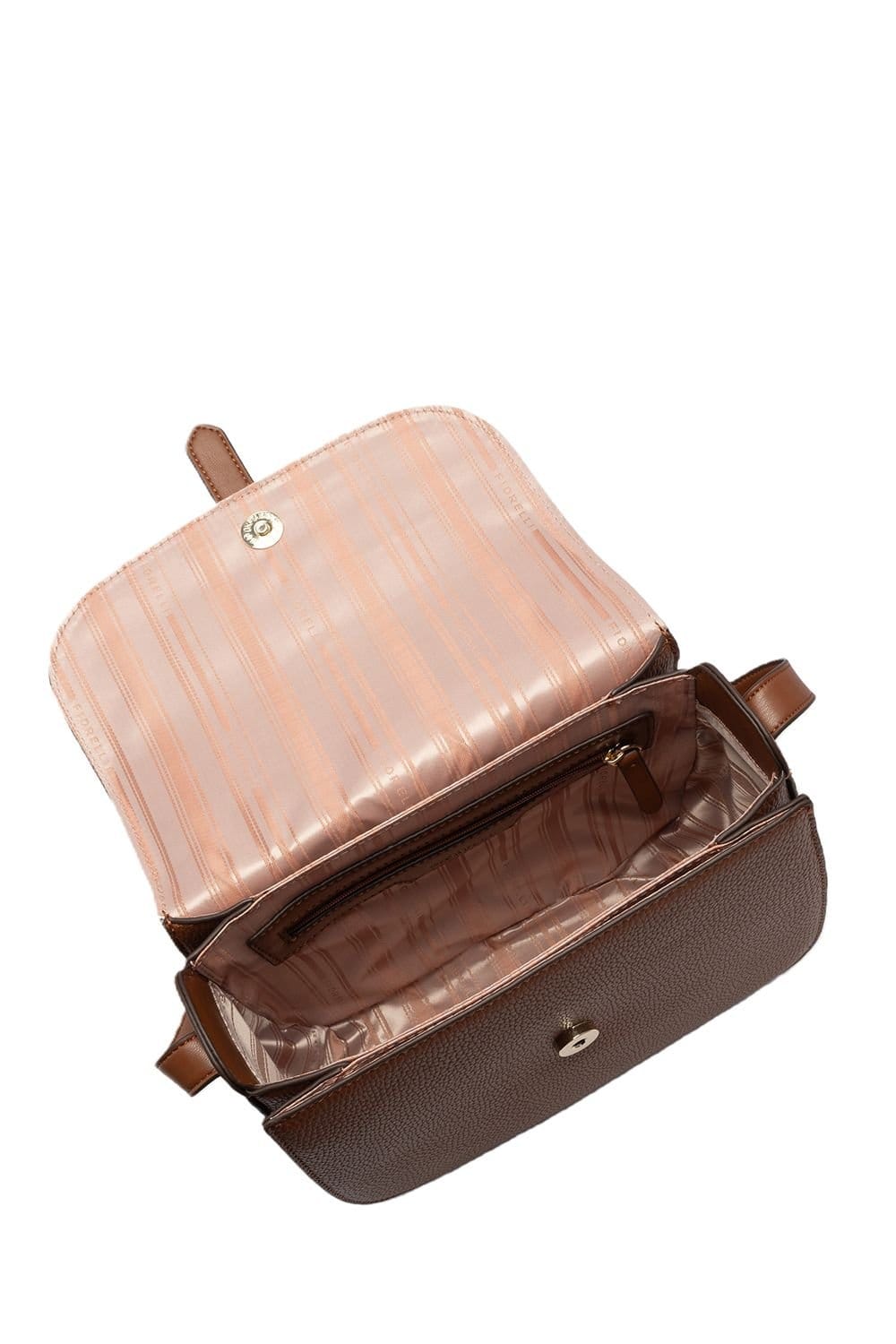 Fiorelli FIORELLI Women's Etta Flap Crossbody Bag in Brown - 4