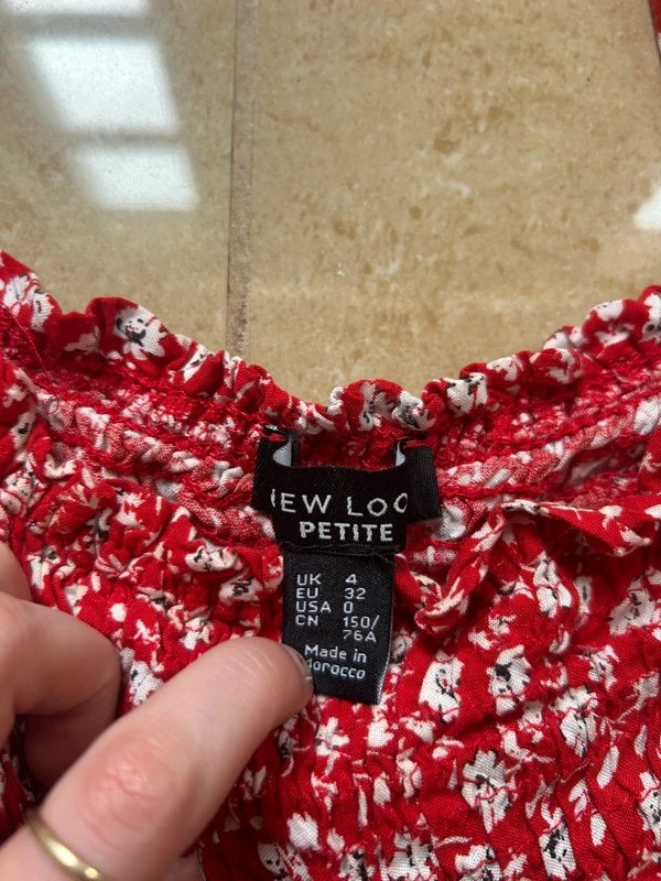 New Look Women’s summer red jumpsuit - 1