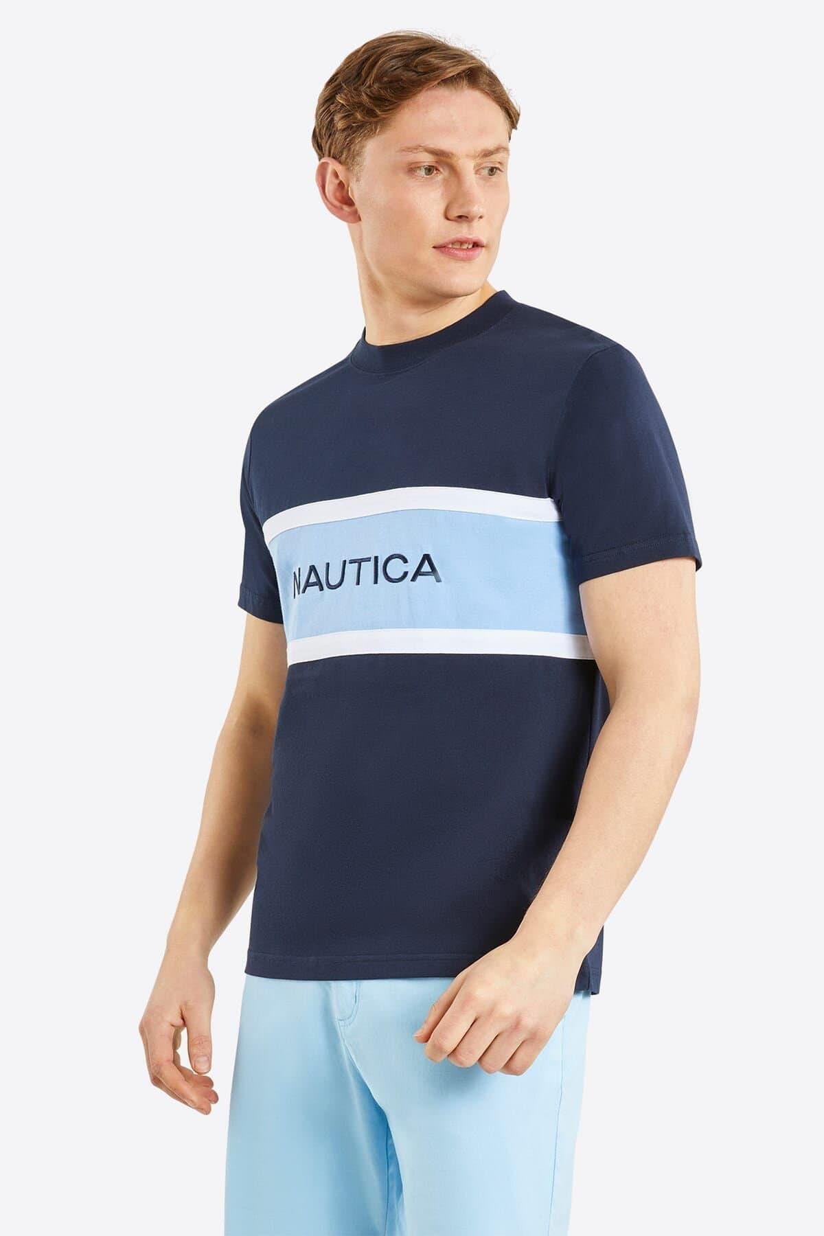 Nautica Nautica Men's 'Henfield' T-Shirt in Dark Navy