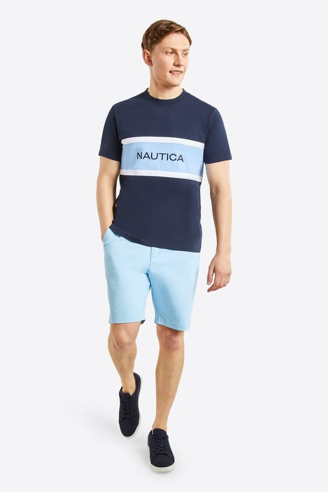 Nautica Nautica Men's 'Henfield' T-Shirt in Dark Navy - 3