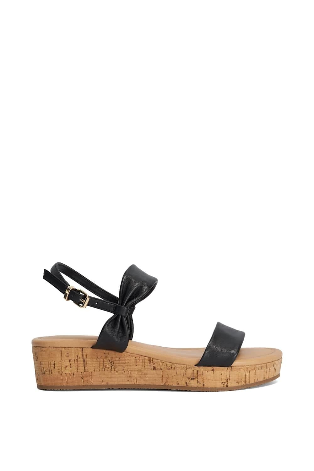 Dune London Dune London Women's 'Laliz' Leather Sandals in Black