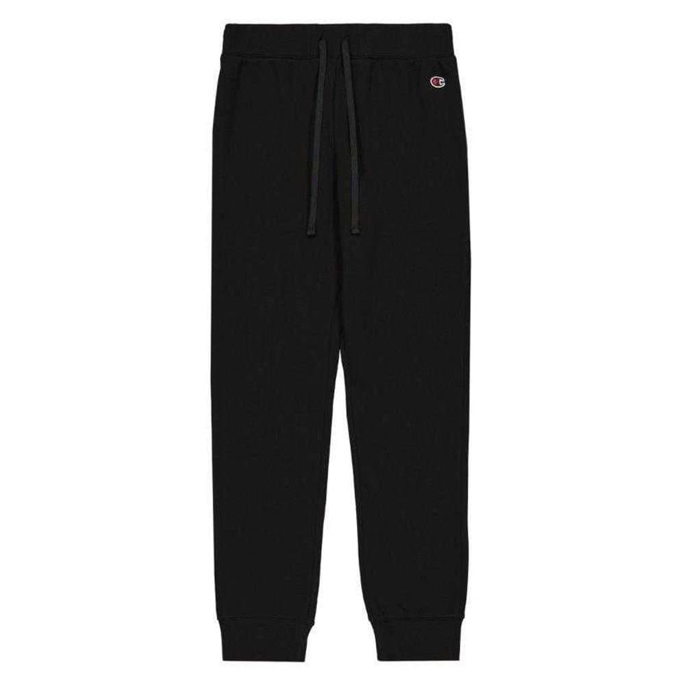Champion Champion Women's Ribbed Cuff Jogging Bottoms in Black