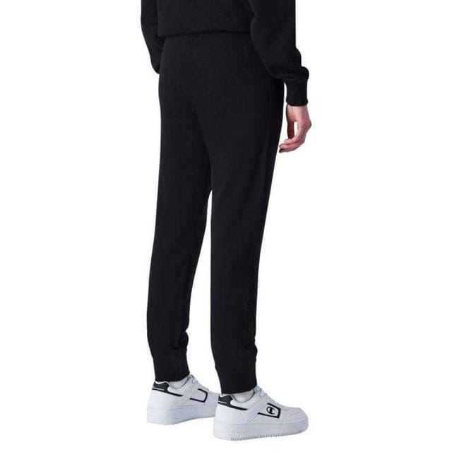 Champion Champion Women's Ribbed Cuff Jogging Bottoms in Black - 2