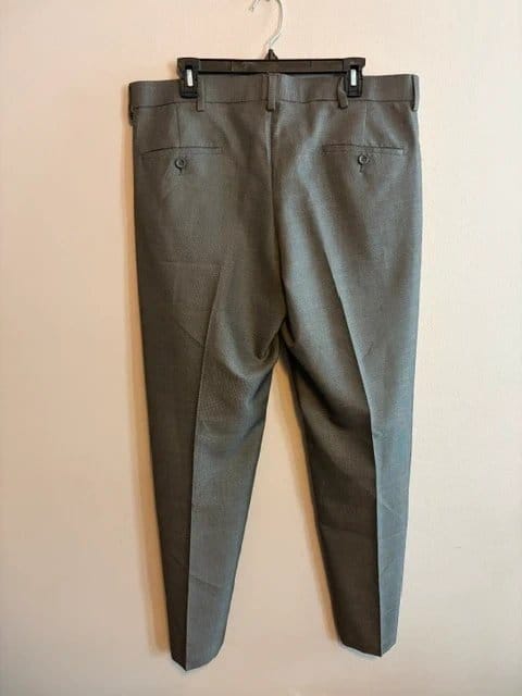 Kenneth Cole Kenneth Cole Reaction Men’s Gray Slacks – Classic Fit, Modern Style - 1