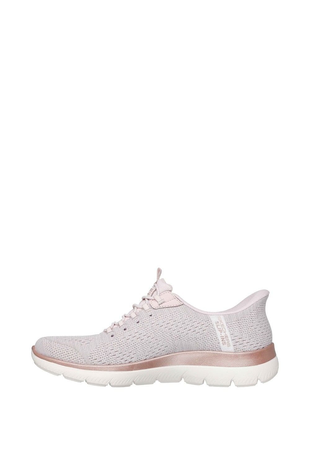 Skechers Skechers Women's Arch Fit Summits - Soft Shimmer Trainers in Light Pink - 4