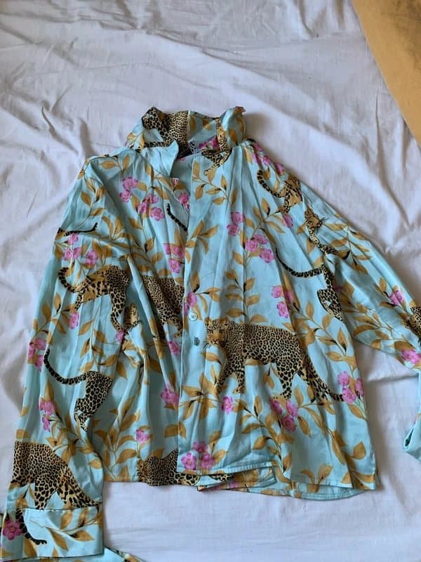 ASOS Silk pyjama set