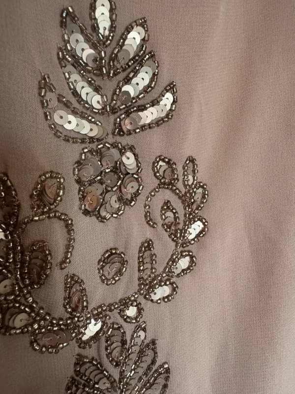 Lovedrobe Dusty pink embellished tunic dress