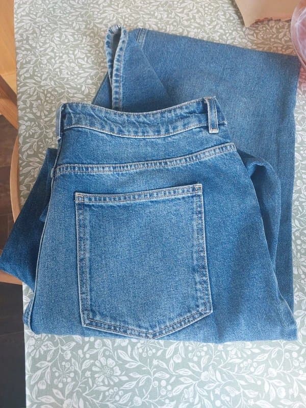 New Look New Look wide leg jeans short leg.