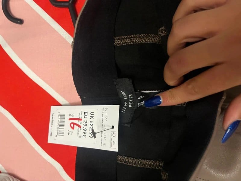 New Look Brand new leather petite New Look leggings - 1