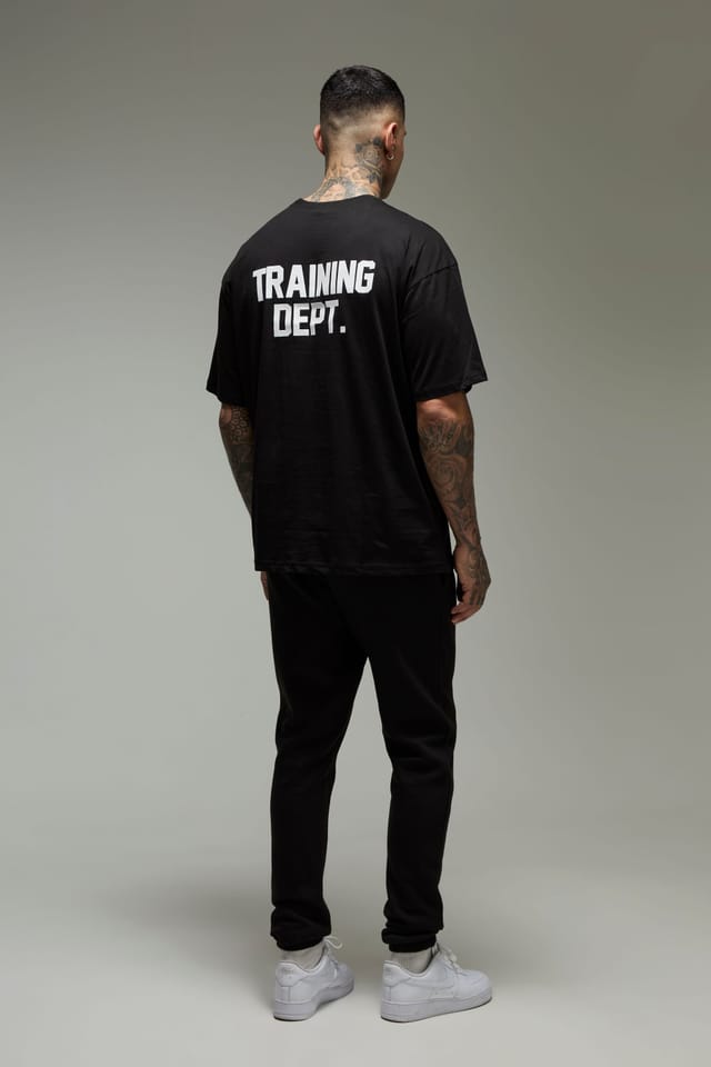Training Dept. Training Dept. Men's Tall Training Dept Oversized T-shirt in Black - 2