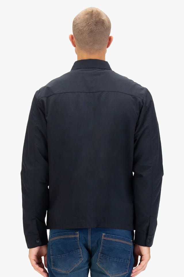 Luke 1977 Luke 1977 Men's Blow Cold Lightweight Shacket in Black - 2
