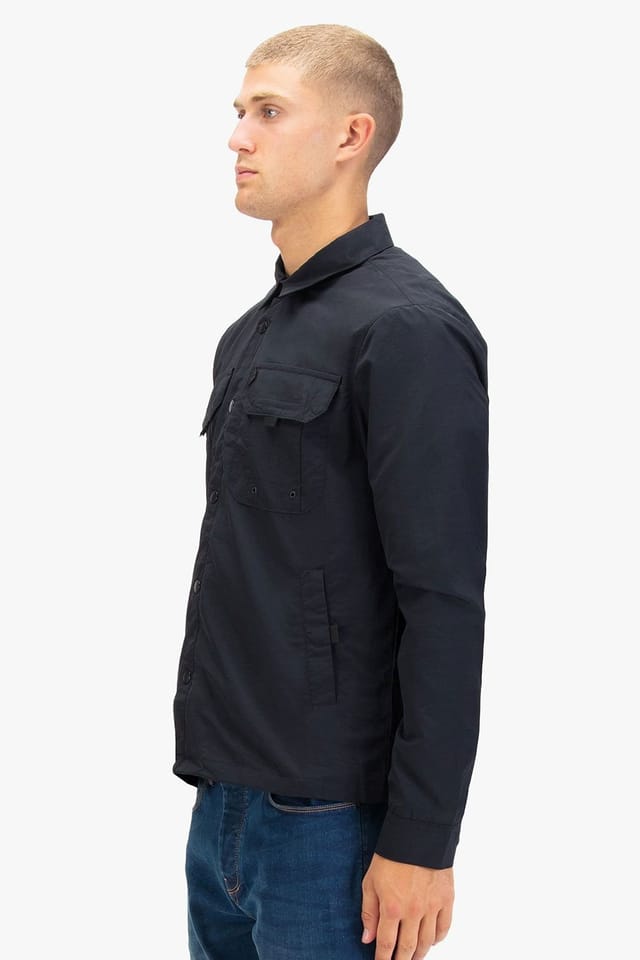 Luke 1977 Luke 1977 Men's Blow Cold Lightweight Shacket in Black - 3