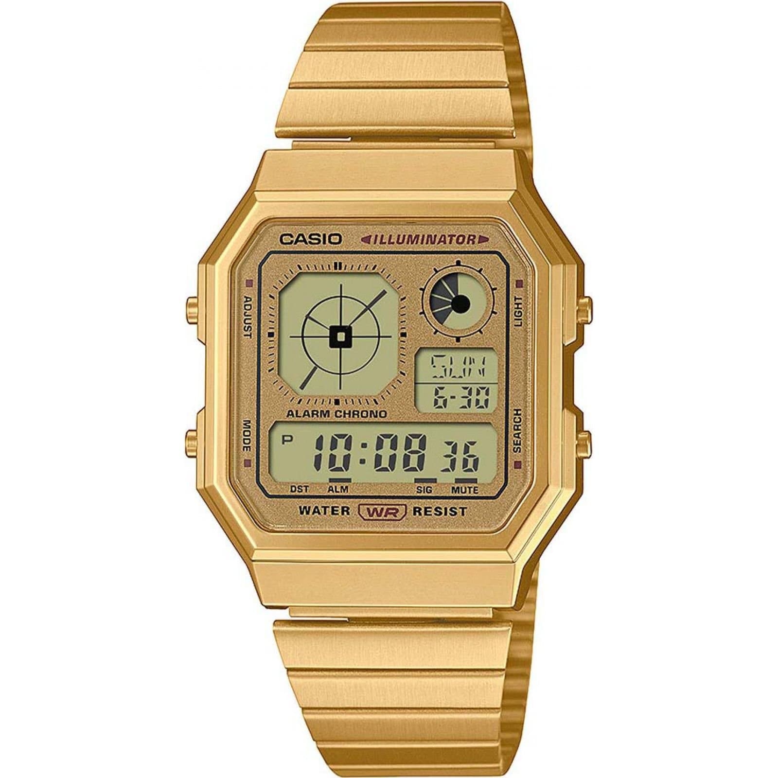 Casio Casio Men's Gold Quartz Watch A130WEG-9AEF