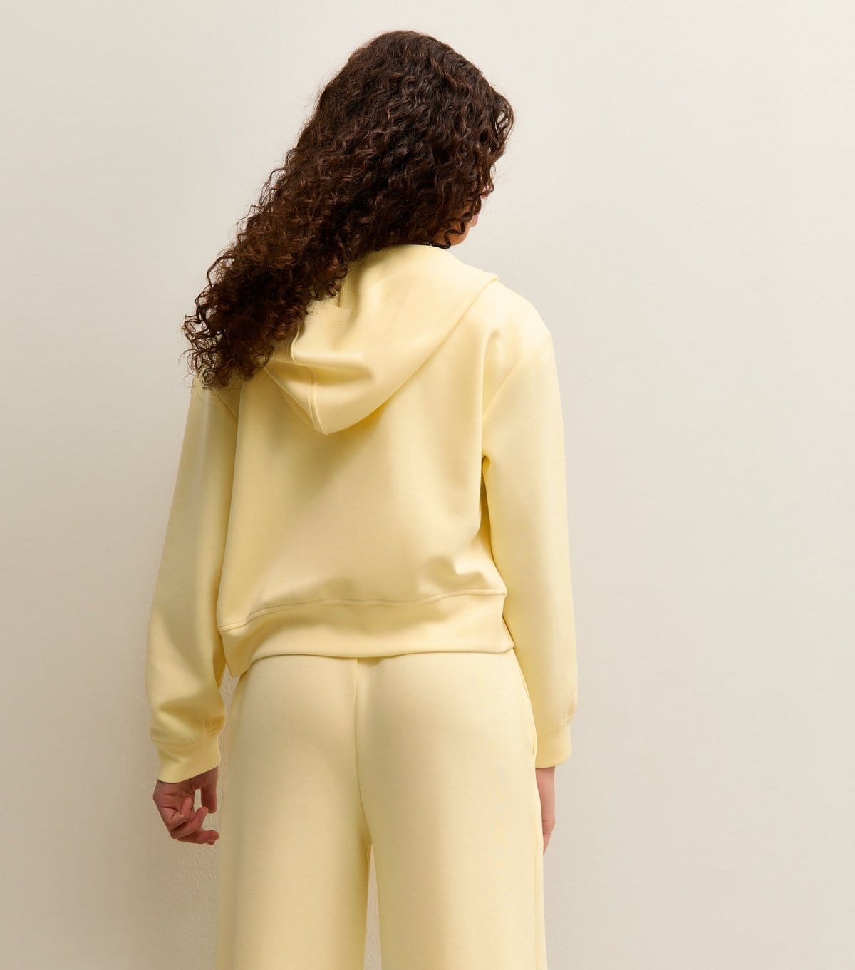 New Look Girls' Light Yellow Zip Up Hoodie New Look - 4