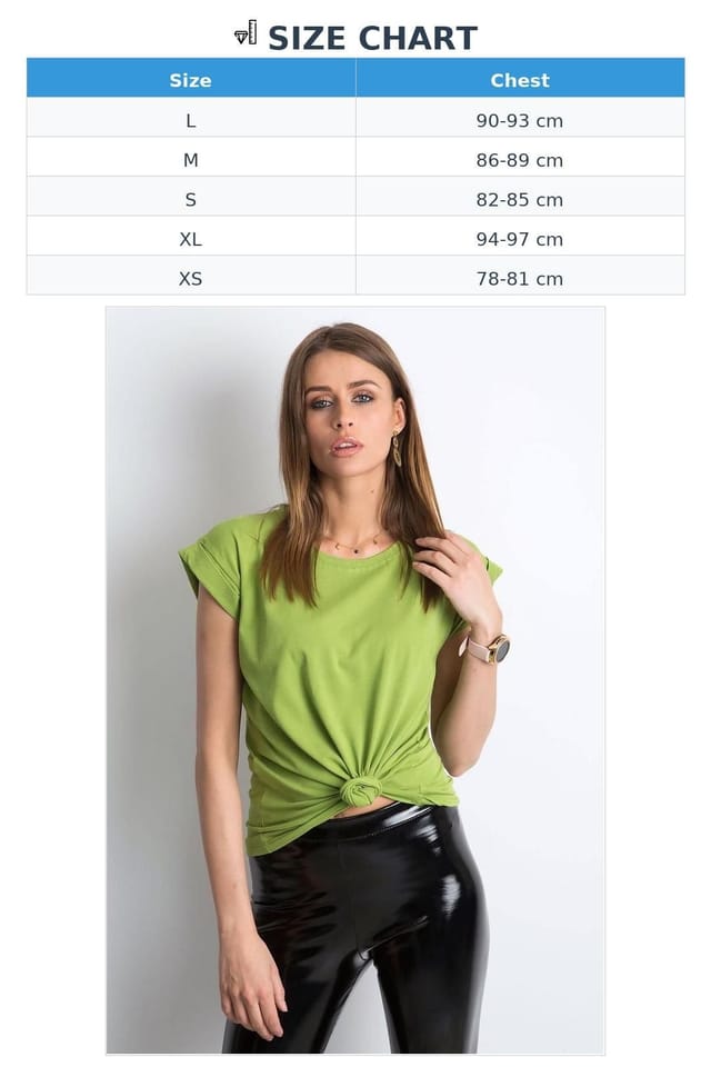 Love Lace Love Lace Women's Straight Cut Short Sleeve T-Shirt in Green - 3