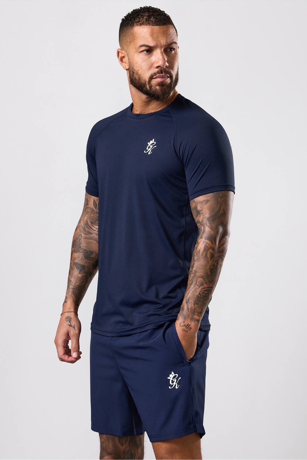 Gym King GYM KING Men's Energy Tee Navy - 2