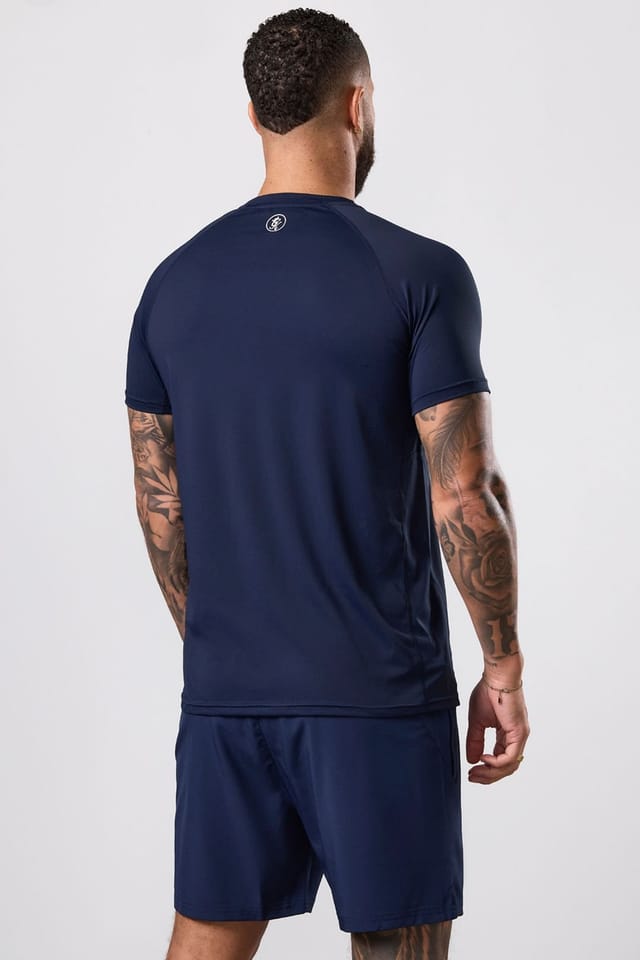 Gym King GYM KING Men's Energy Tee Navy - 2