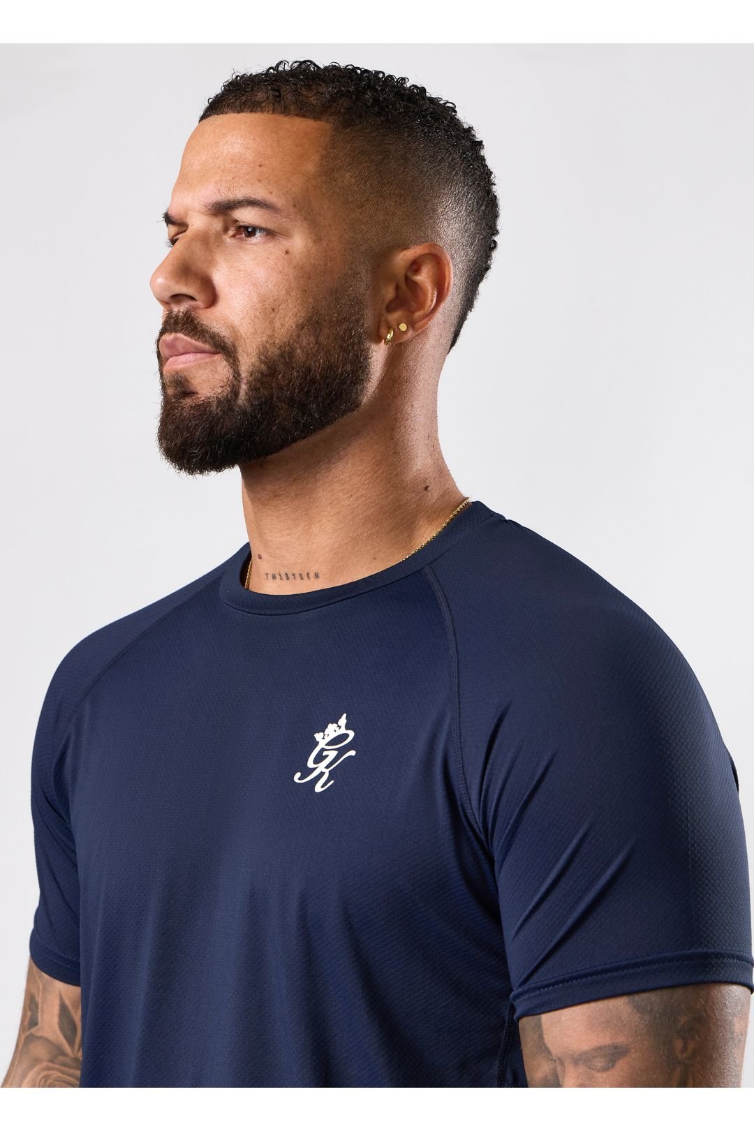 Gym King GYM KING Men's Energy Tee Navy - 4
